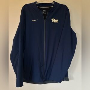 Pittsburgh Panthers Blue Full Zip Nike Vented NCAA Jacket - Size Medium